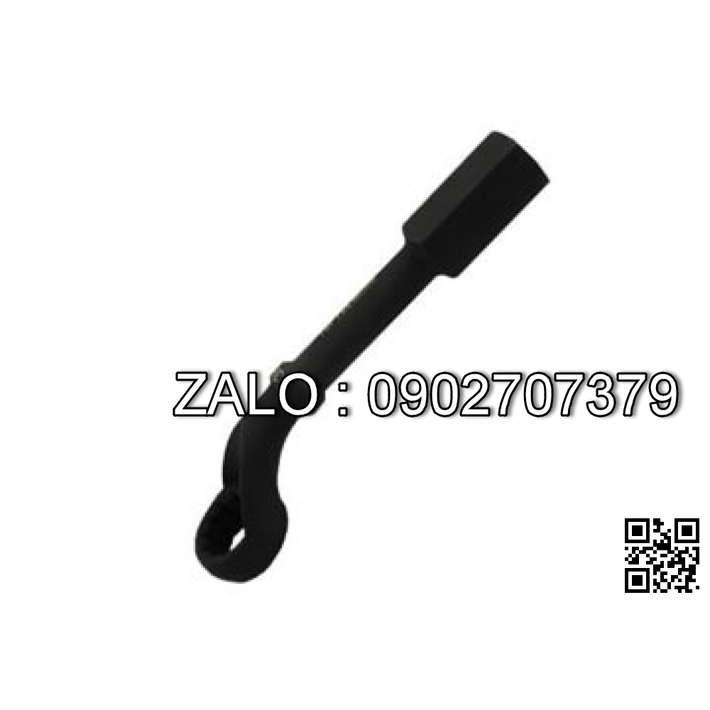 Cờ lê vòng đóng nghiêng 45 độ TOPTUL 
90mm mạ crôm đen AAAU9090