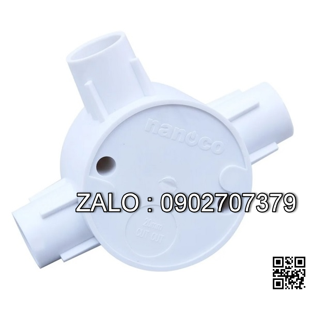 Hộp nối tròn 3 ngã Nanoco NPA67321
