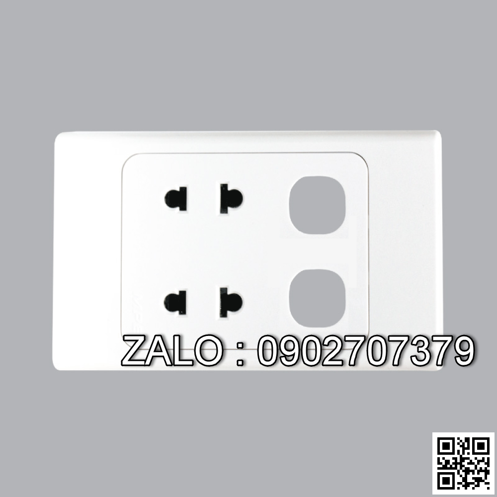 Bộ 2 ổ cắm 2 chấu MPE A20US2XXN