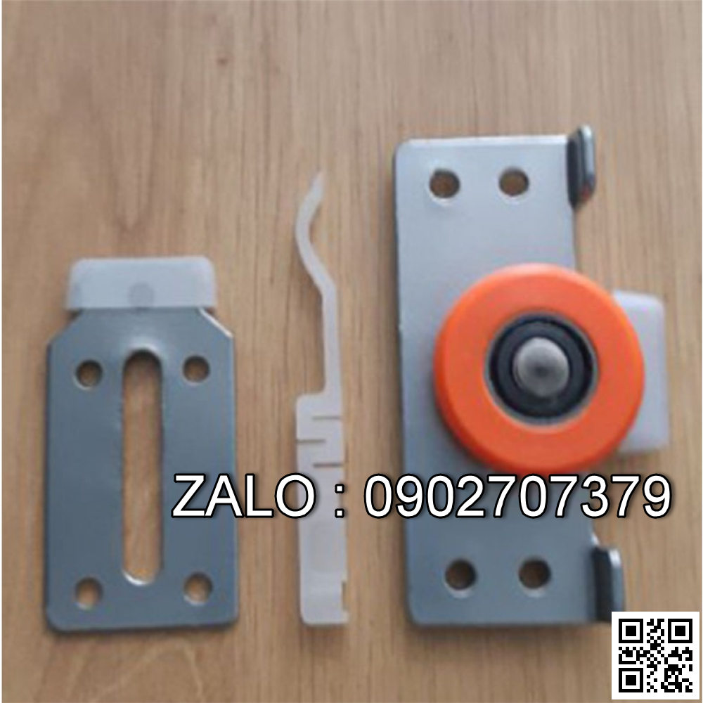 Bánh xe lùa tủ áo tăng chỉnh màu cam