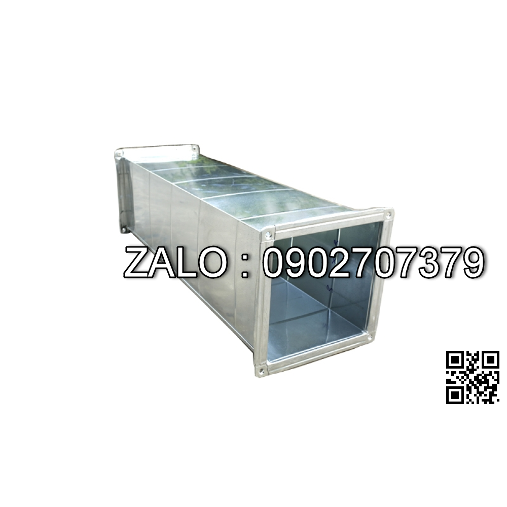 Ống gió vuông tôn mạ kẽm Hoa Sen 250x300mm, 0.58mm