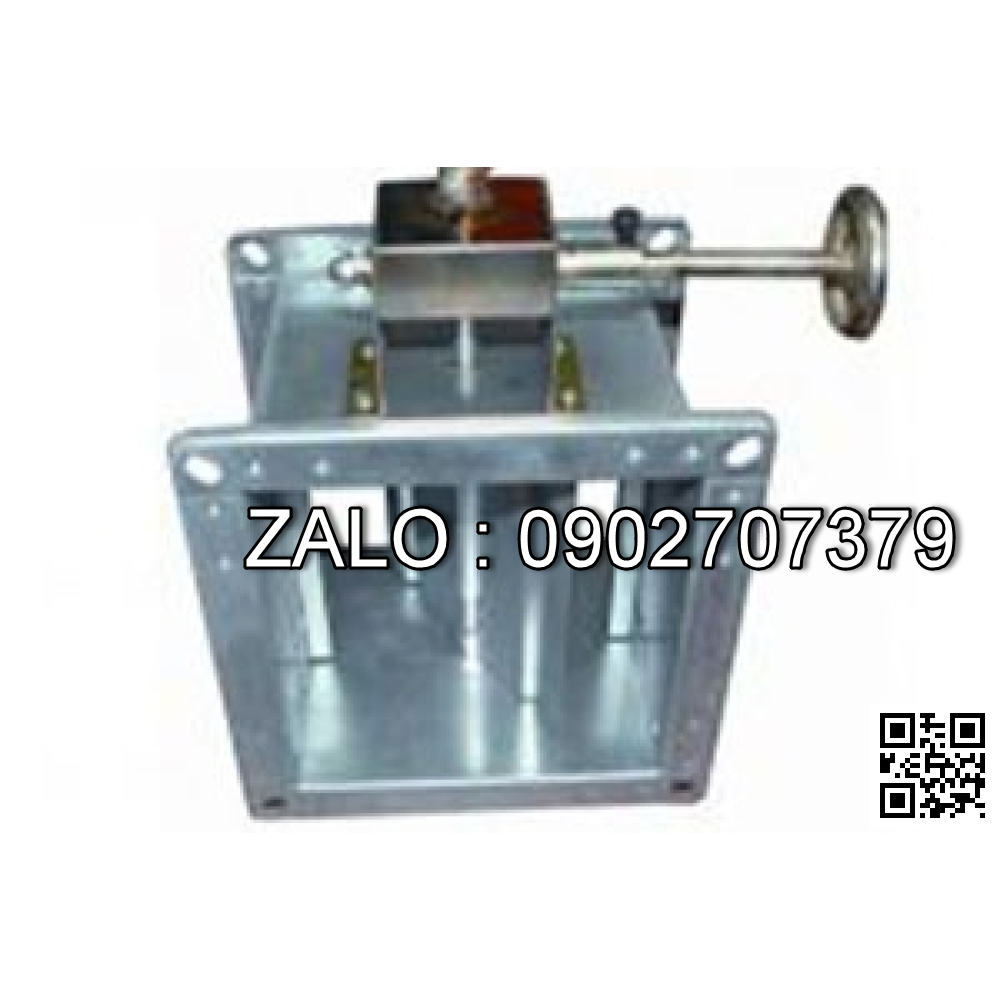 Van điều chỉnh lưu lượng gió D200 ống chữ nhật