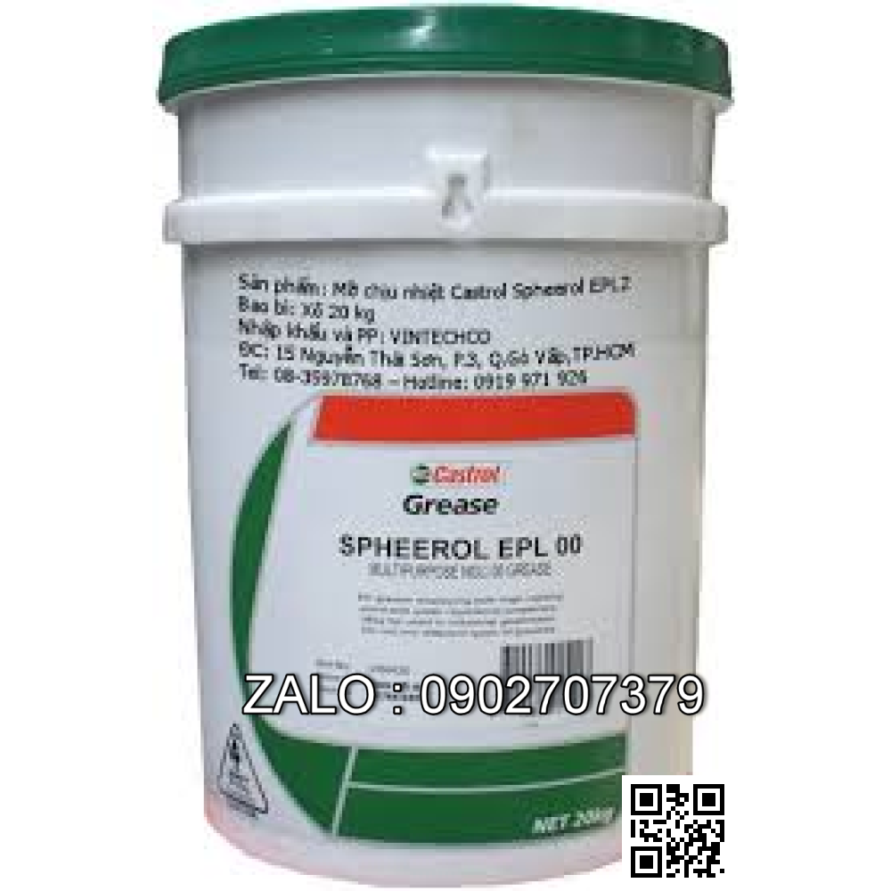 Mỡ bôi trơn Castrol Spheerol EPL 0, 1, 3