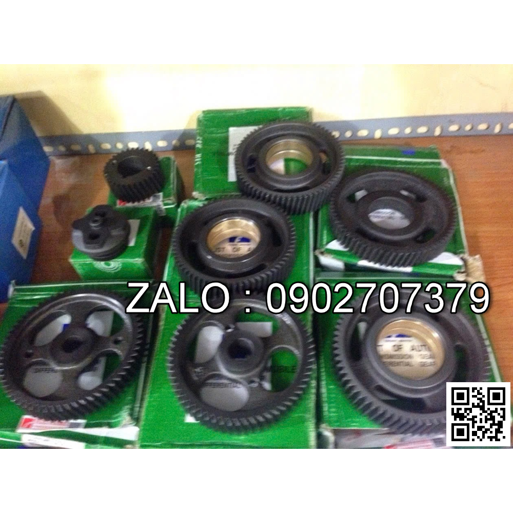 Bộ nhông đầu động cơ KOMATSU 6D125-1 , 6 CYL , CM3