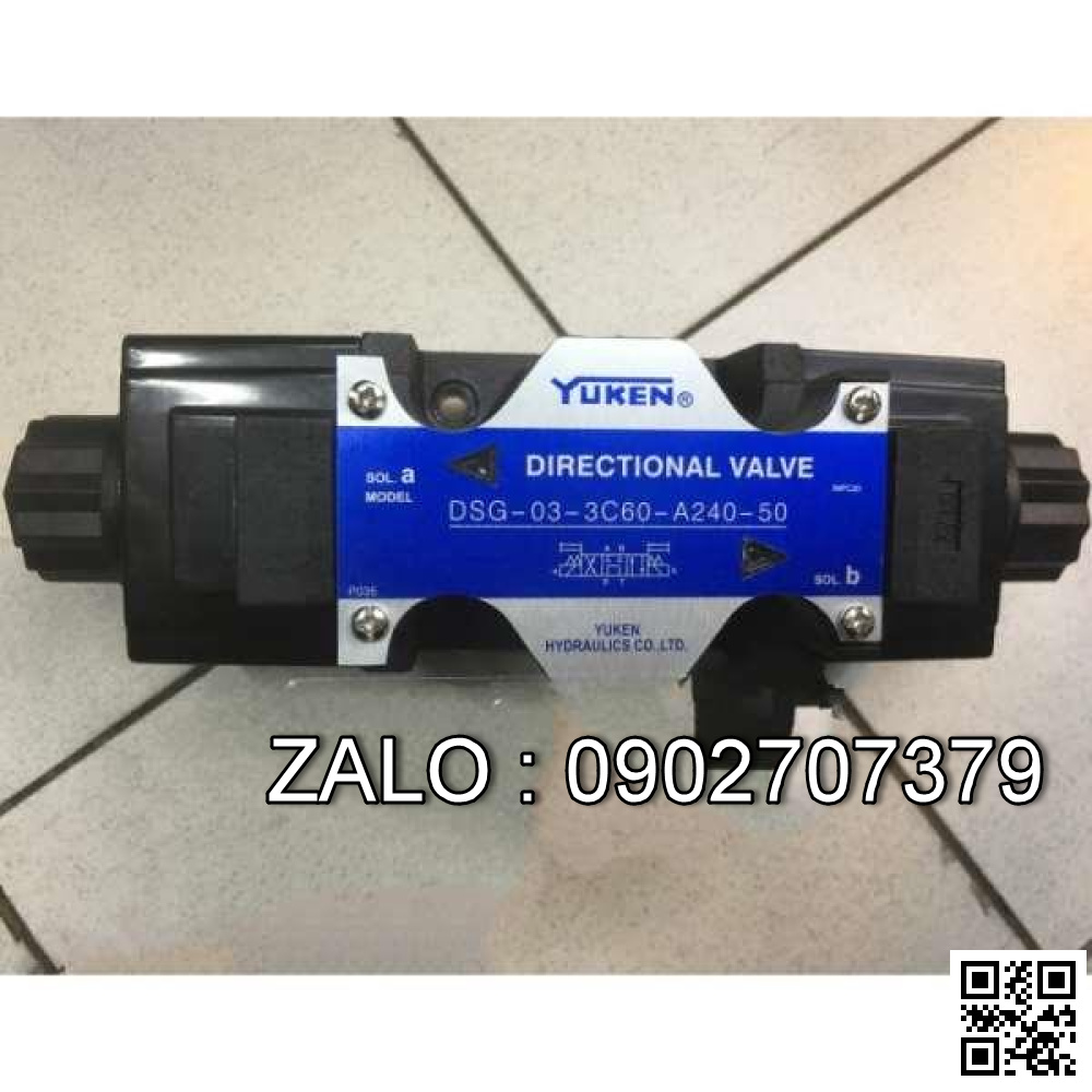 Van điện từ thủy lực YUKEN DSG-03-3C60-A240-50