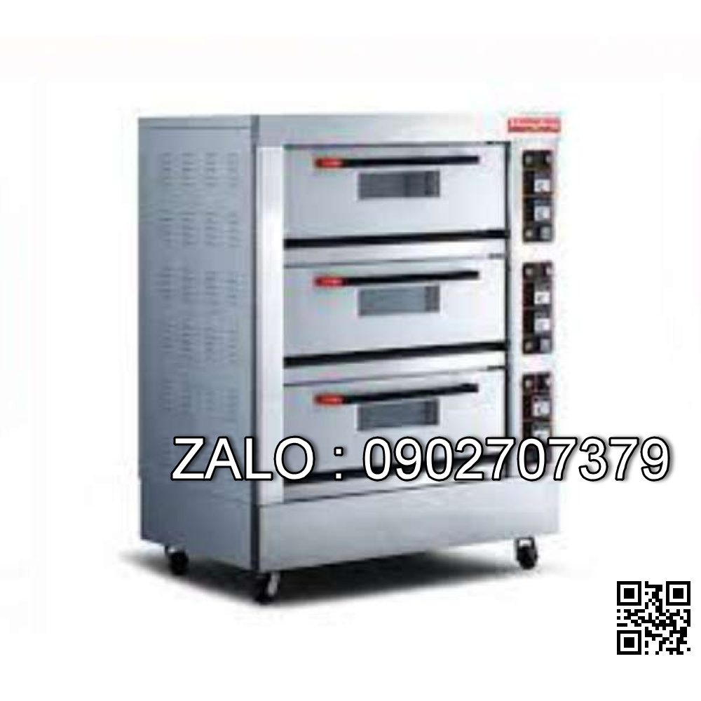 Lò nướng bánh 3 tầng 12 khay Hongling XYD-ZZ312