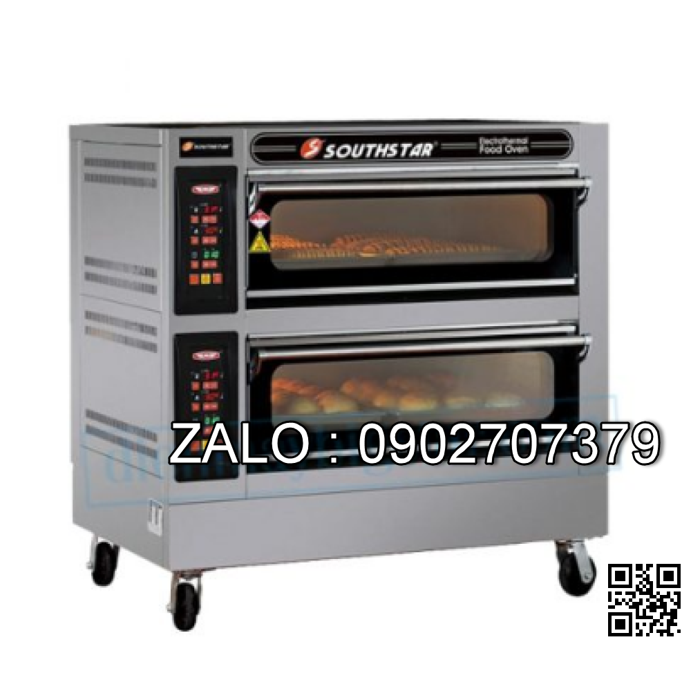 Lò nướng điện 2 tầng 4 khay HTD-40