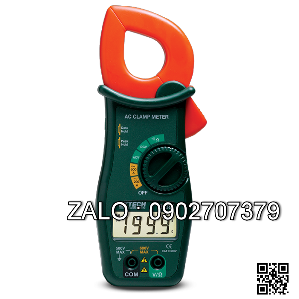 Ampe kìm đo dòng AC/DC Extech 38389