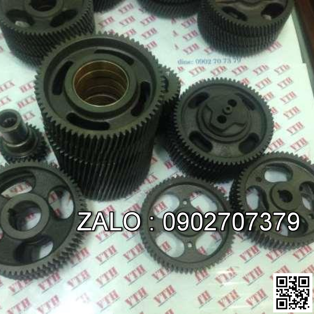 Bộ nhông đầu động cơ VOLVO MD70 BK , 6 CYL , CM3