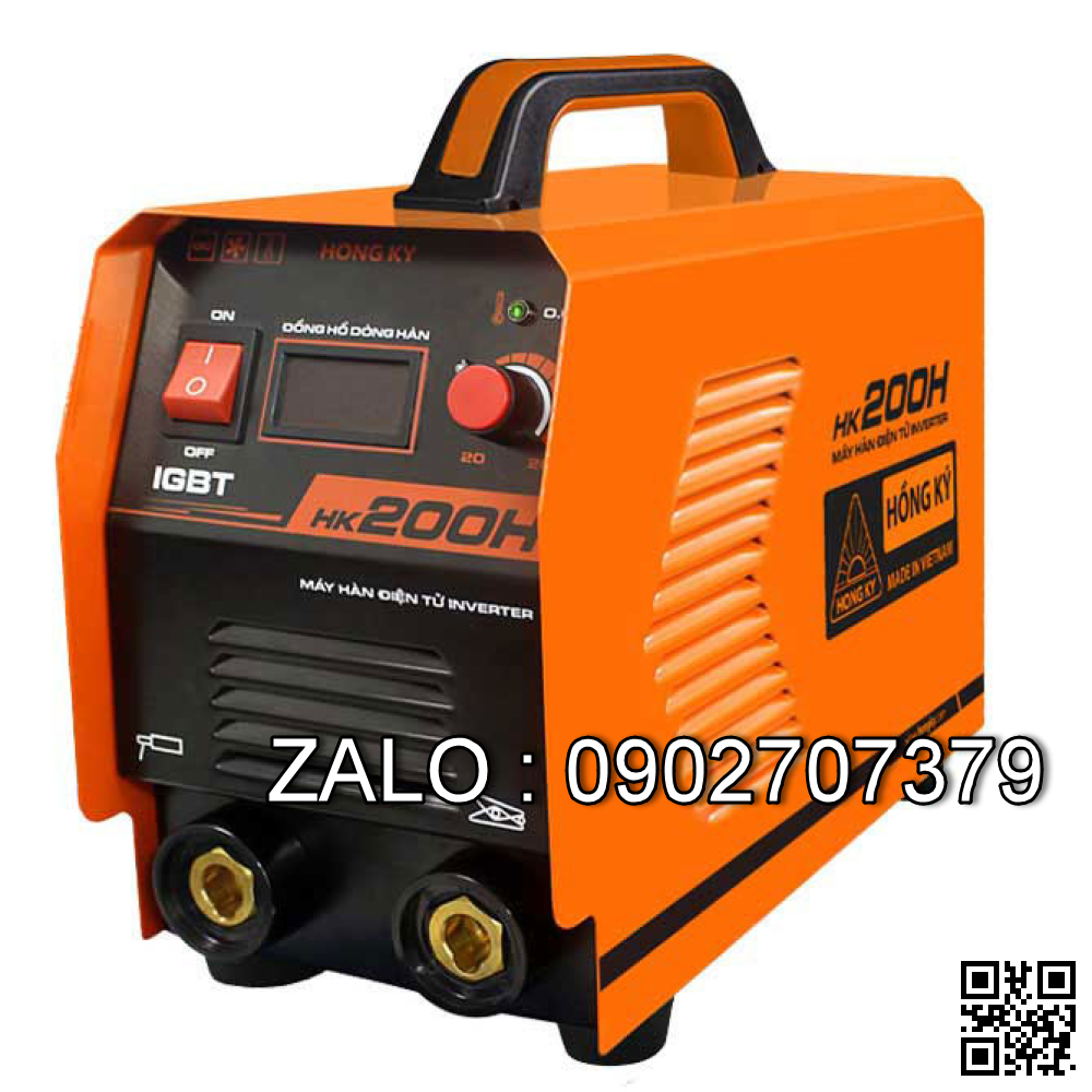 Máy Hàn Que Inverter Hồng Ký HK 200H