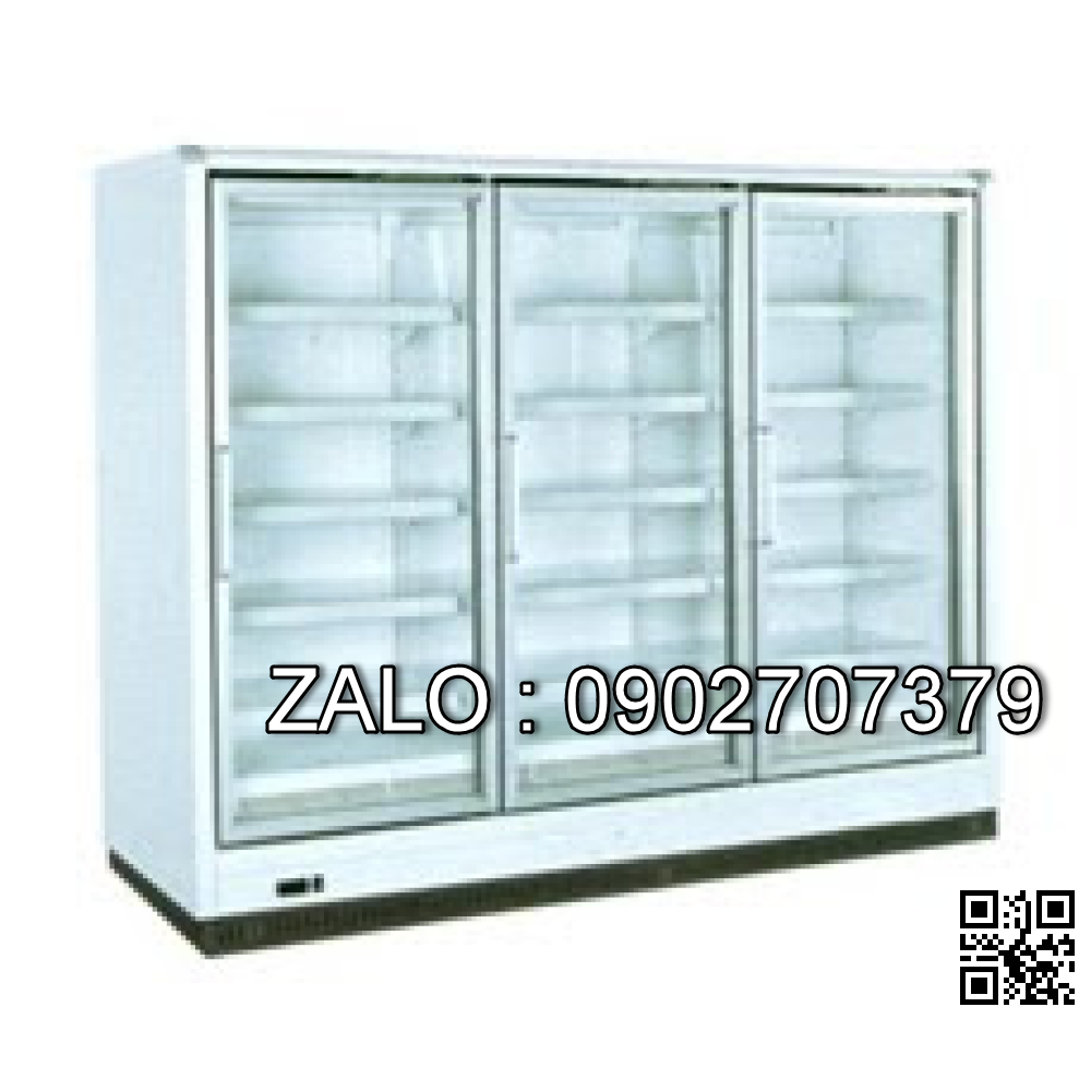 Tủ mát trưng bày siêu thị OKASU-09E6-A-2.0M