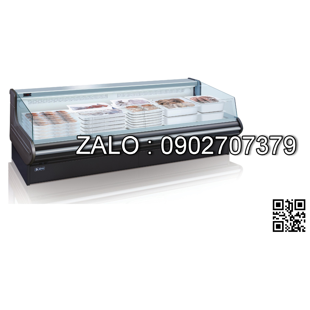 Tủ mát trưng bày siêu thị OPO SMS2D2-10SSD