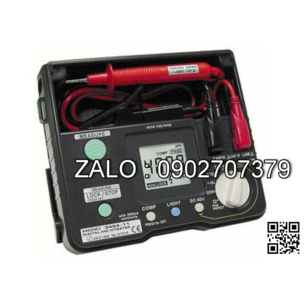 Đồng hồ đo điện trở cách điện Hioki 3454-11