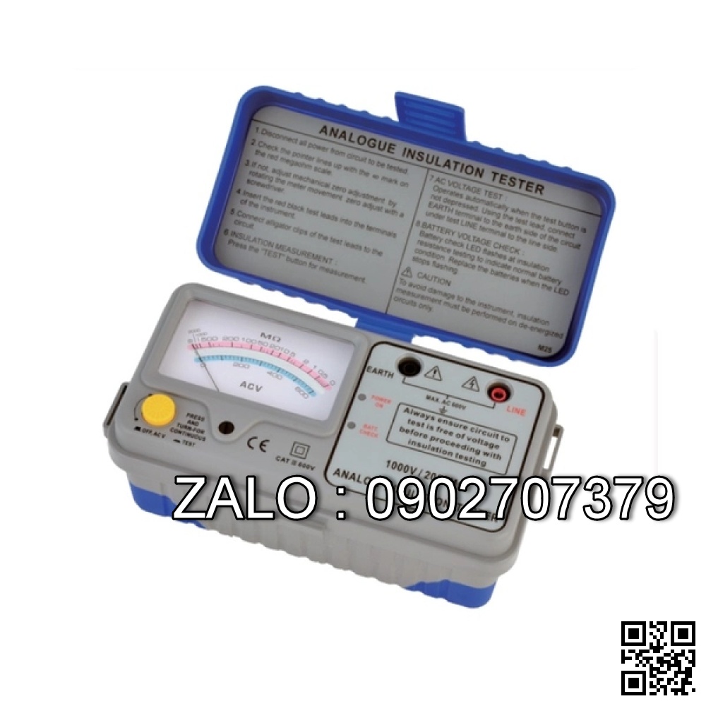 Đồng hồ đo điện trở cách điện SEW 1126 IN