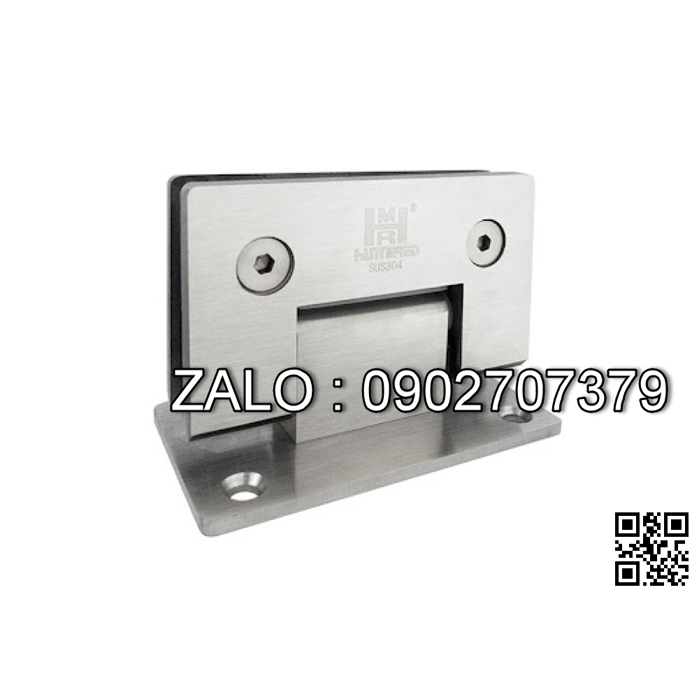 Bản lề Cabin nhà tắm 180 – Kính + Kính (vát)