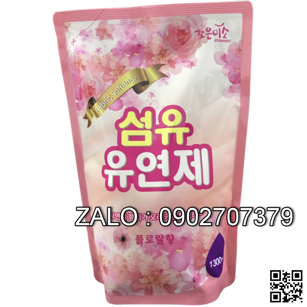 Nước xả vải jeoumiso 1300ml (Kiện 12 bịch)