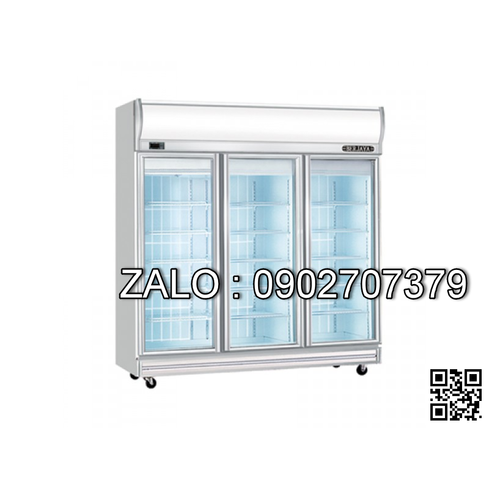 Tủ mát 3 cánh kính OKASU OKS-1800