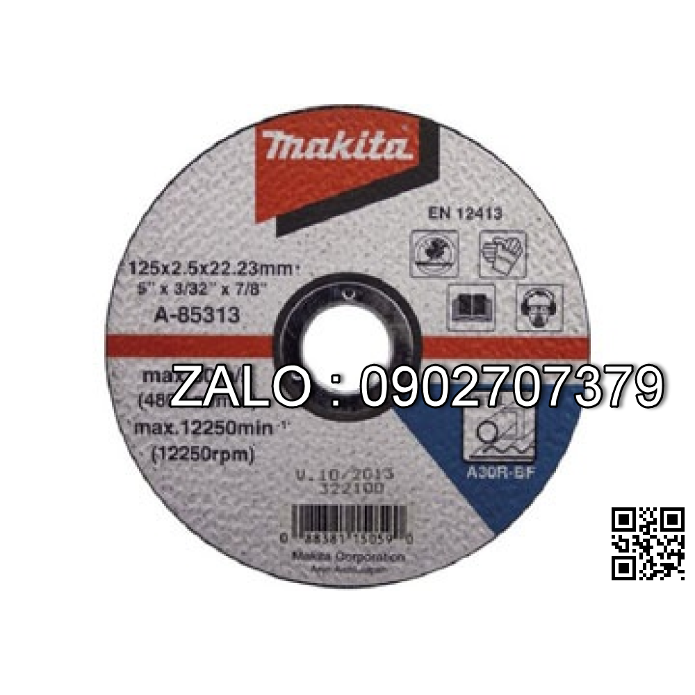 Đá cắt kim loại Makita D-18574 125x3x22.23mm