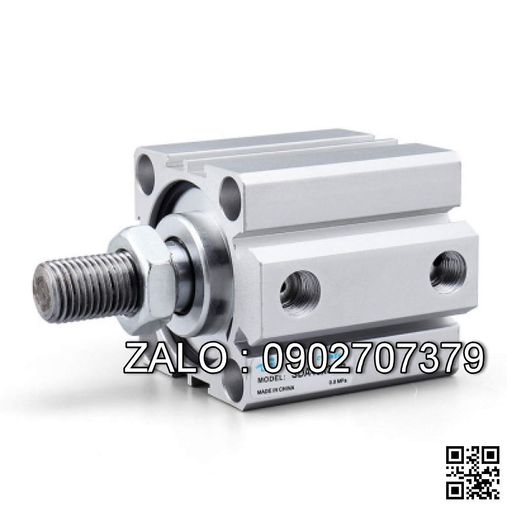 Xi lanh Compact SDA Ren Ngoài