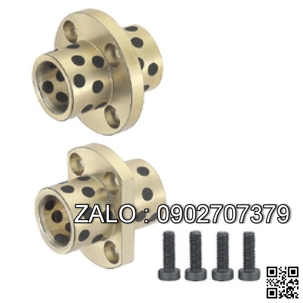 Bạc Đồng Tự Bôi Trơn Mặt Bích MPKZ 6x8x20