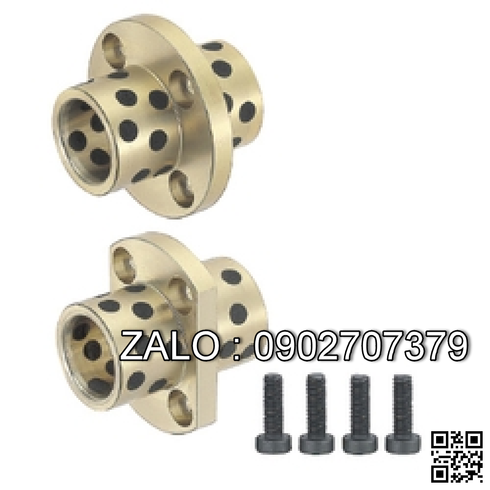 Bạc Đồng Tự Bôi Trơn Mặt Bích MPKZ 6x10x16