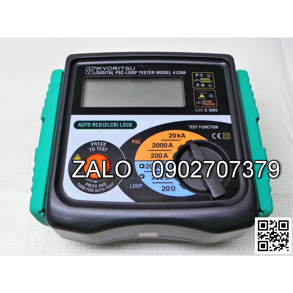 Đồng hồ đo điện trở đất Kyoritsu 4120A