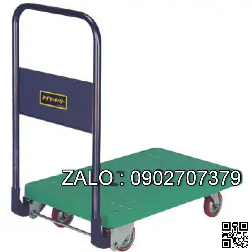 Xe đẩy tay sàn nhựa 300 kg 2 tầng P304G