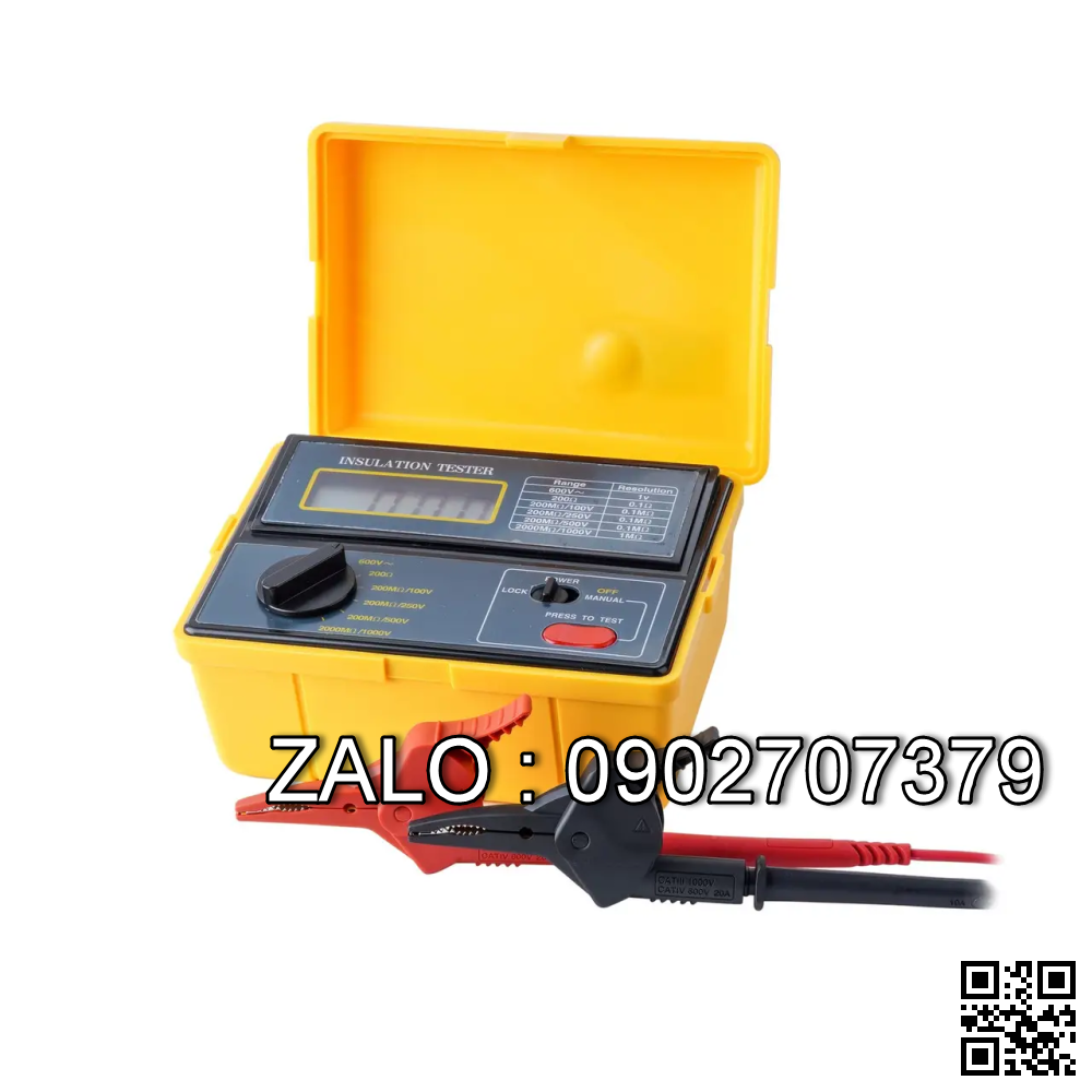 Đồng hồ đo điện trở cách điện DI-6300A