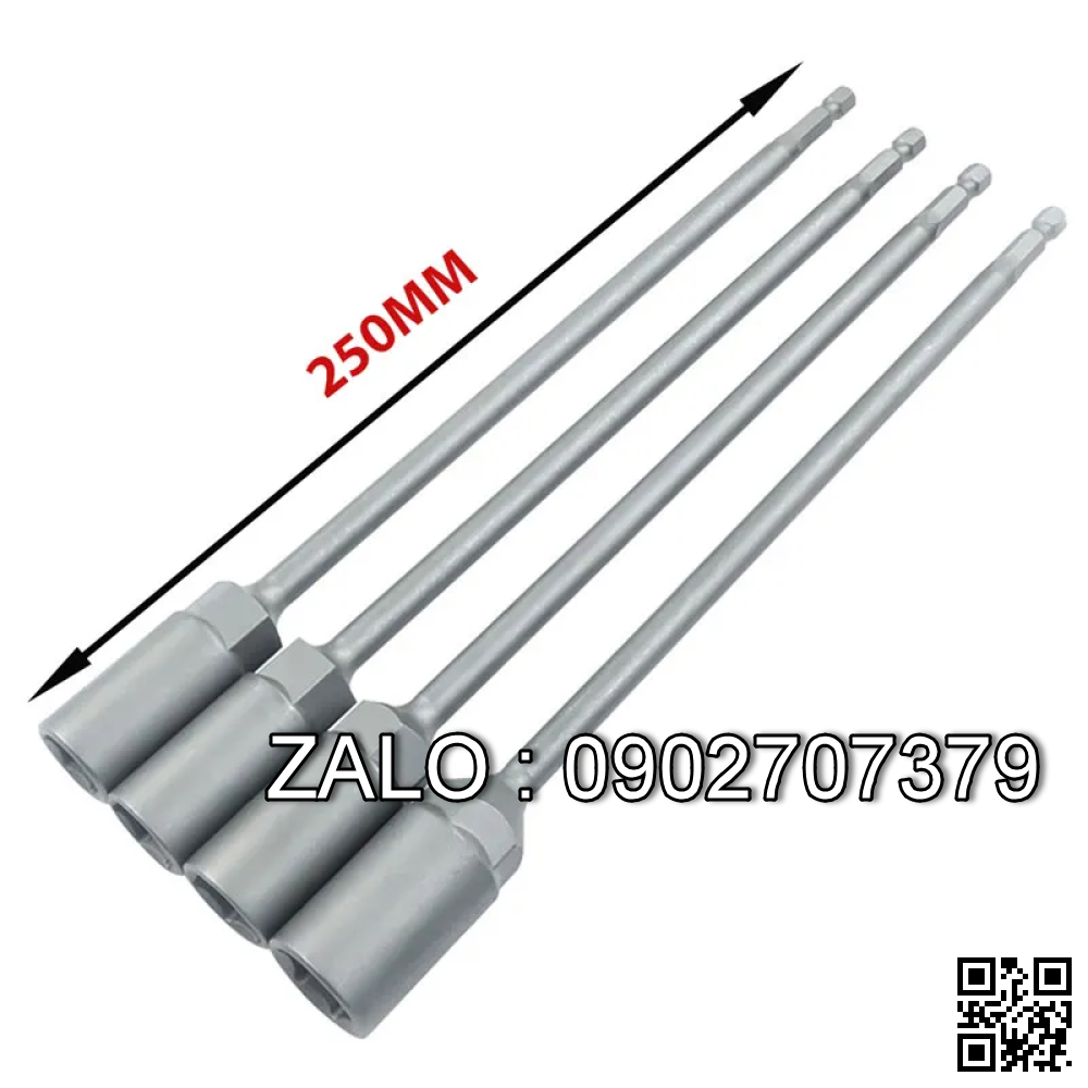 Đầu bắn tôn dài 250mm , Đầu 8mm