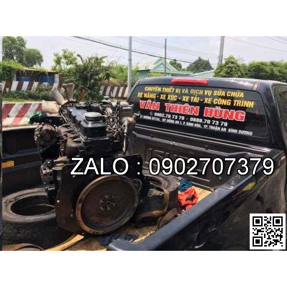 Thay trụ thùng,gia cố sàn xe tải