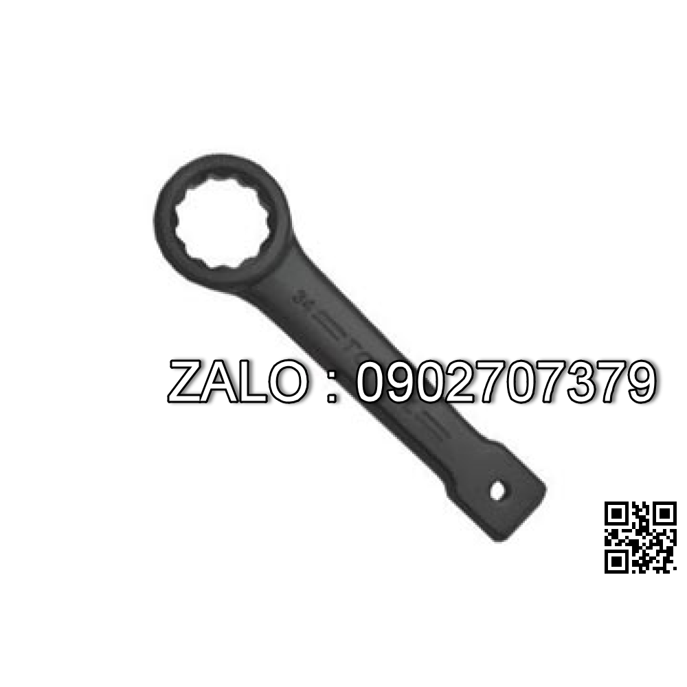 Cờ lê vòng đóng TOPTUL 40mm mạ crôm đen AAAR4040