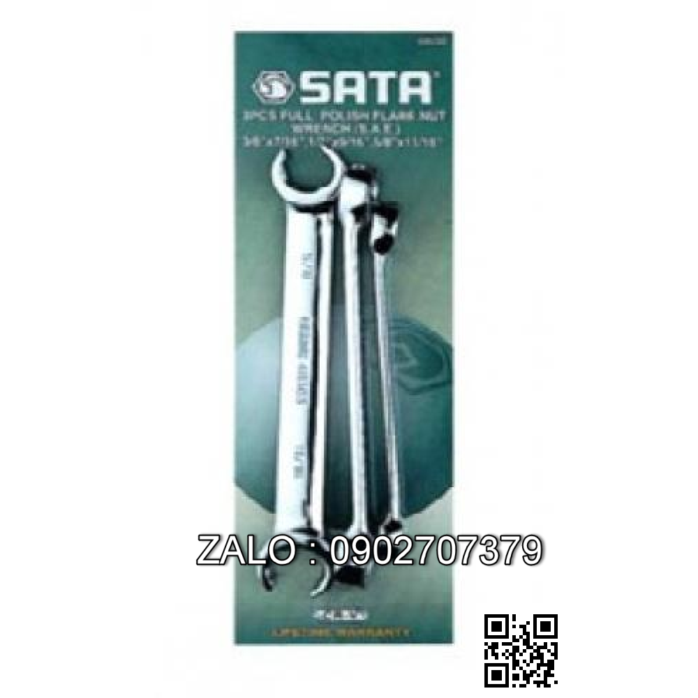 Bộ cờ lê đầu vòng hở Sata 3 chi tiết 9-17mm 
09031