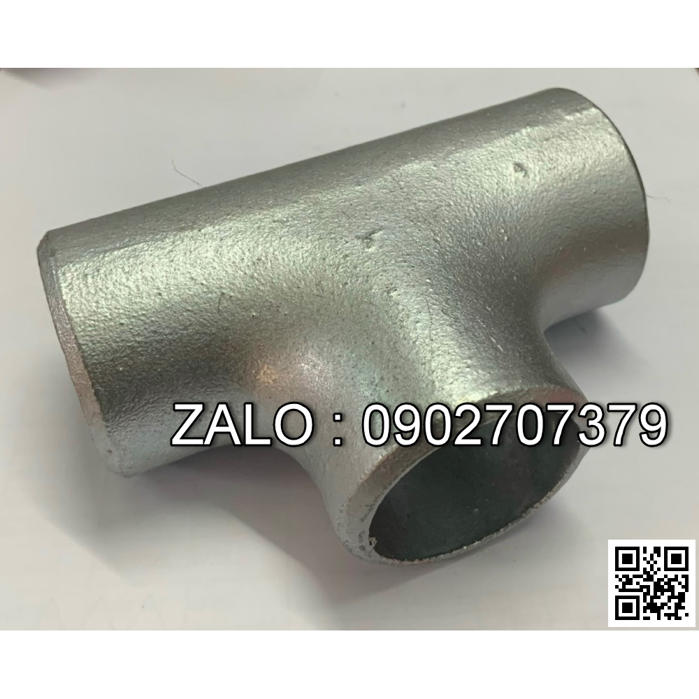 Tê hàn SCH10 mạ kẽm DN200