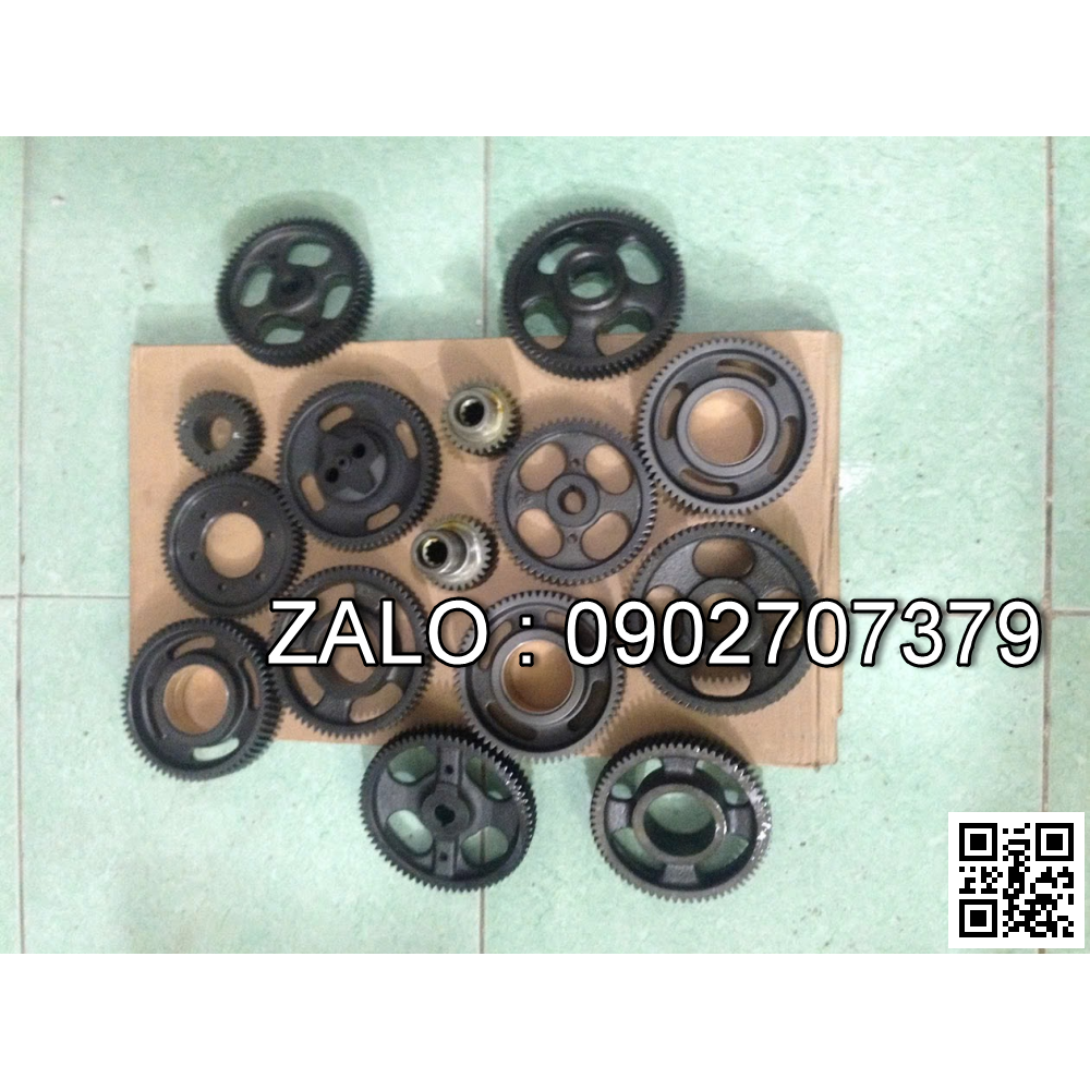 Bộ nhông đầu động cơ 6D34T MITSUBISHI