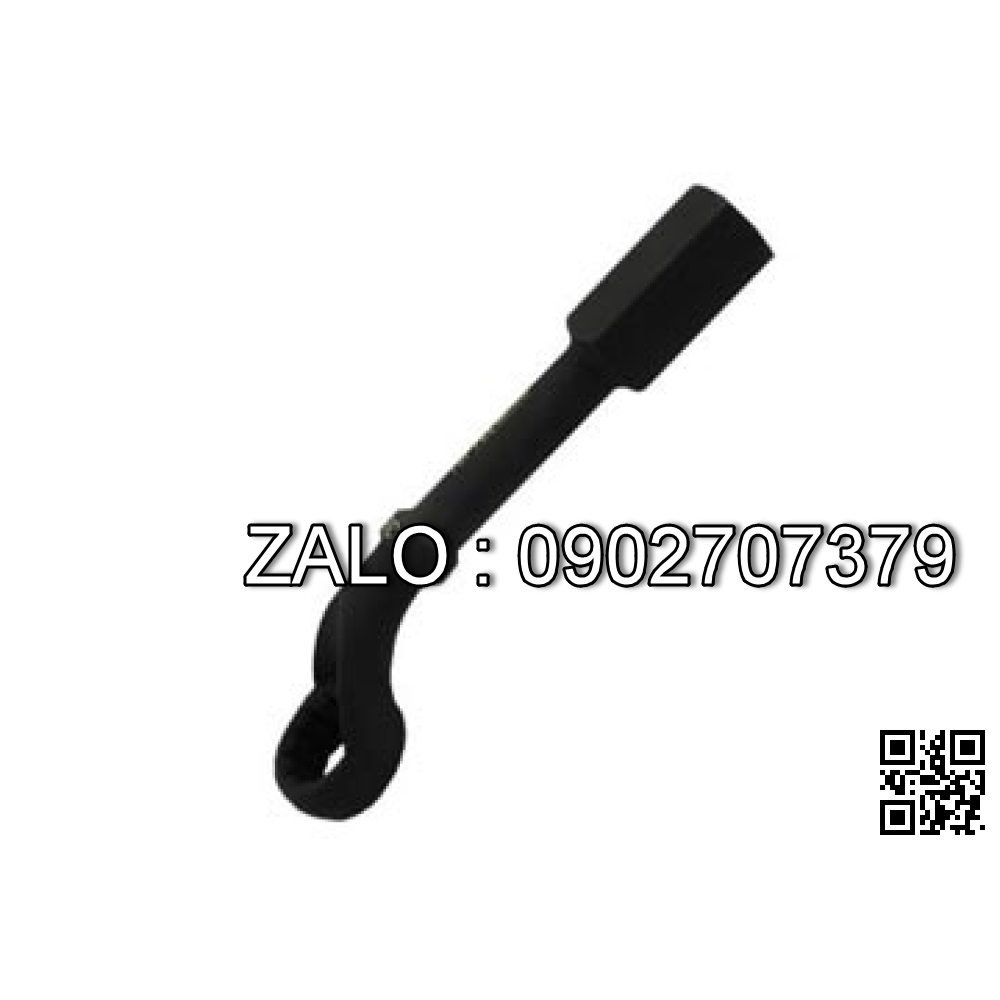 Cờ lê vòng đóng nghiêng 45 độ TOPTUL 
60mm mạ crôm đen AAAU6060