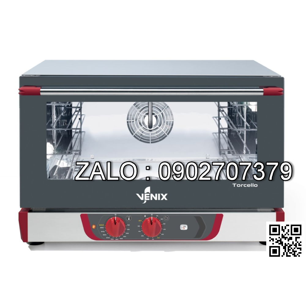 LÒ NƯỚNG ĐỐI LƯU KỸ THUẬT SỐ 4 KHAY GN 1/1 VENIX T04DI