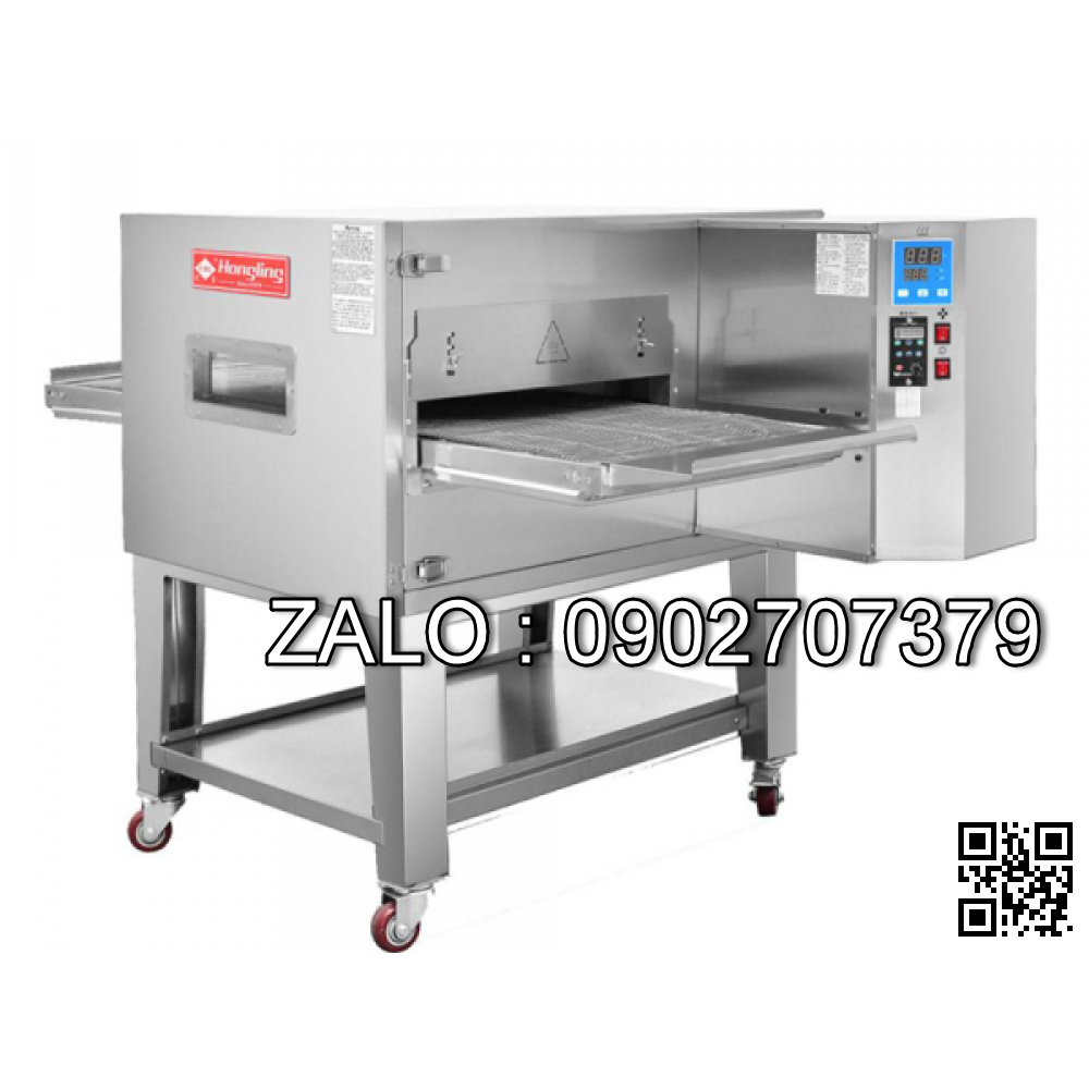 Lò nướng pizza băng chuyền dùng điện Hongling PZE-18H