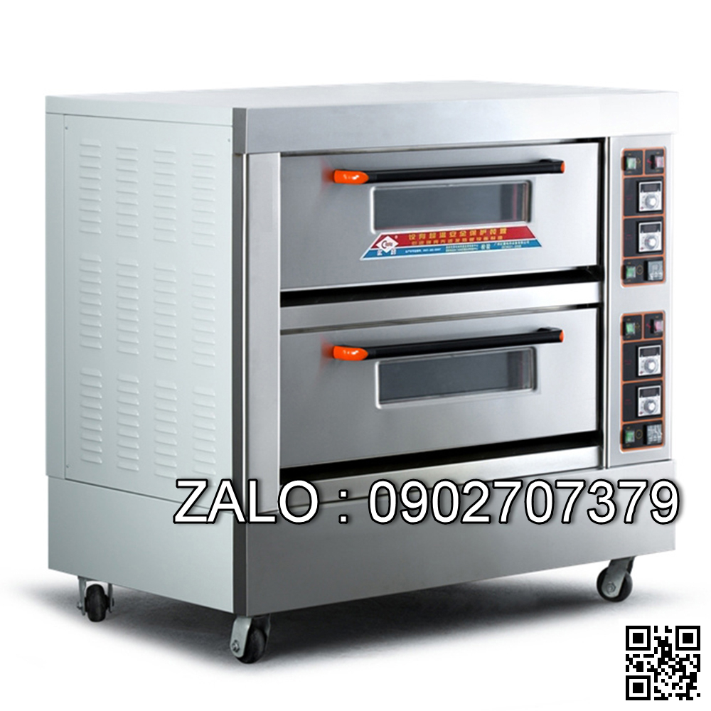 Lò nướng 2 tầng 4 khay dùng điện Hongling XYF-2KA-T