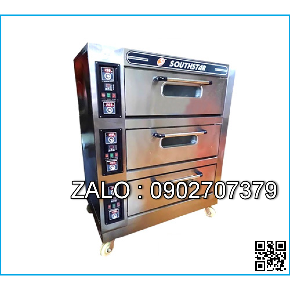Lò nướng bánh 3 tầng 9 khay điện KS-3L