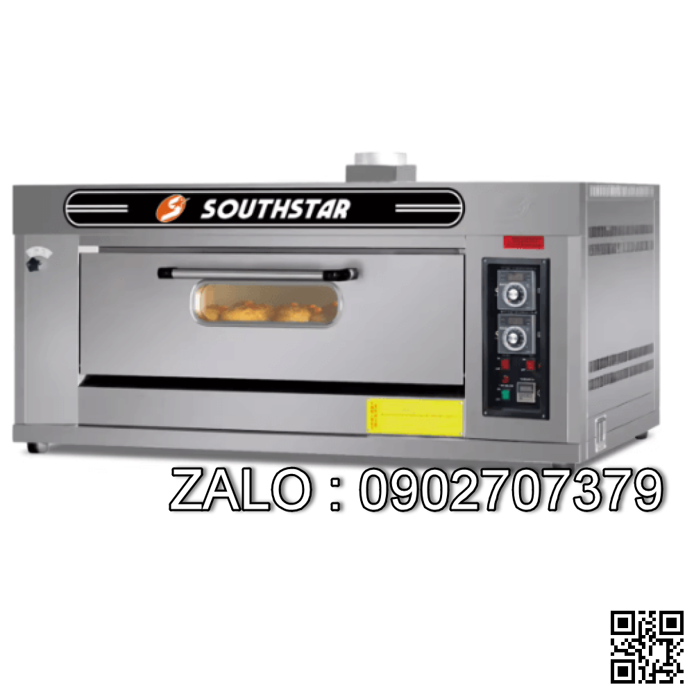 Lò nướng Pizza 1 tầng 2 khay Gas KS-RP-10C