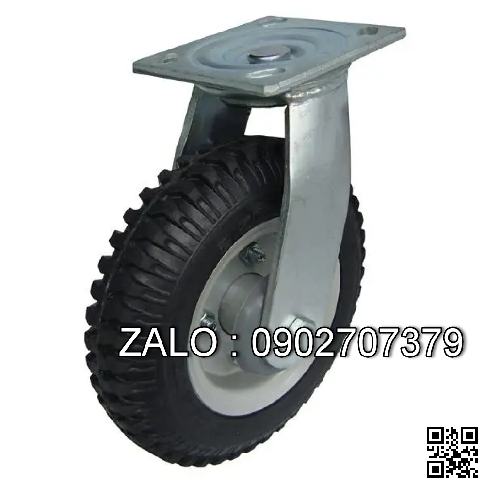Bánh xe 250 đỏ - cao su đen