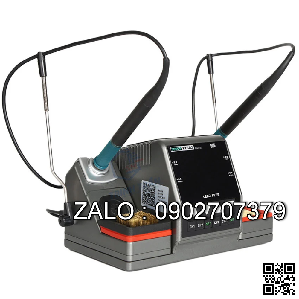 Trạm hàn thiếc SUGON T1602 Máy 150W