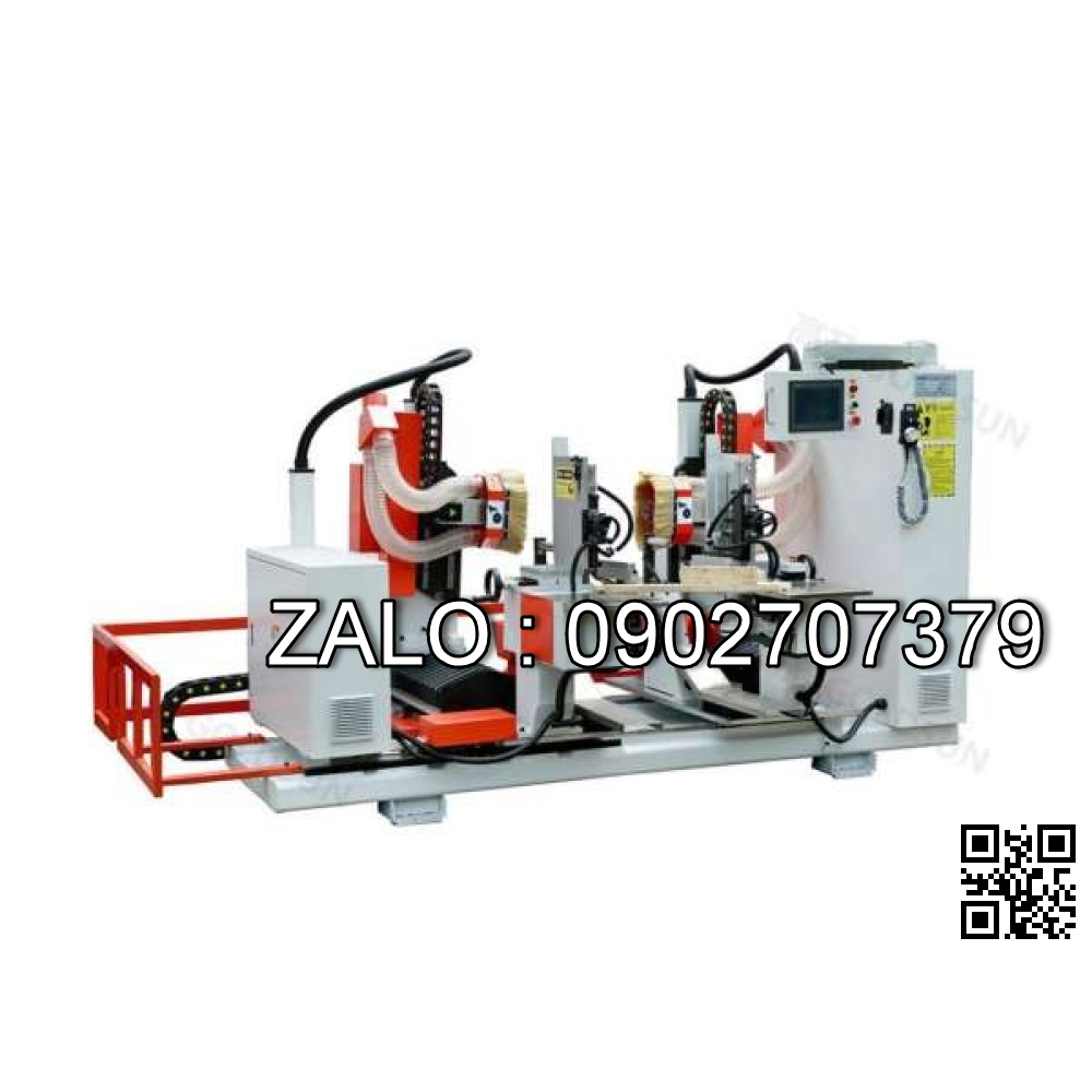 Máy Làm Mộng Dương CNC 2 Đầu GS-26-F