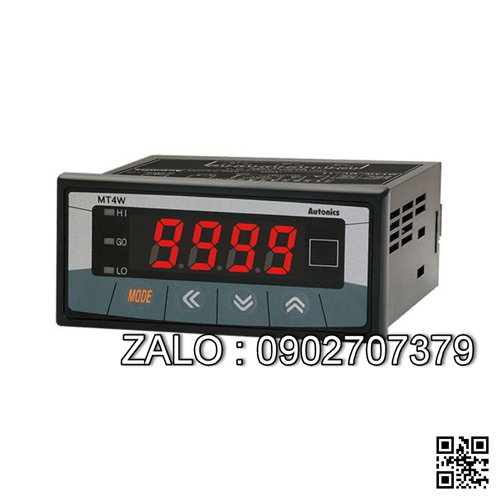 Đồng hồ đo điện áp DC Autonics MT4W-DV-4N 96x48mm