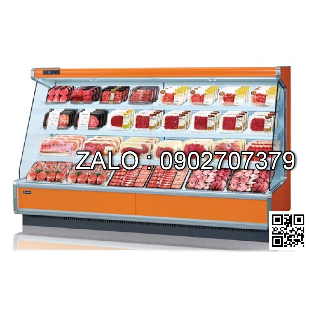 Tủ mát trưng bày thịt siêu thị OPO SMS2M2-06ST