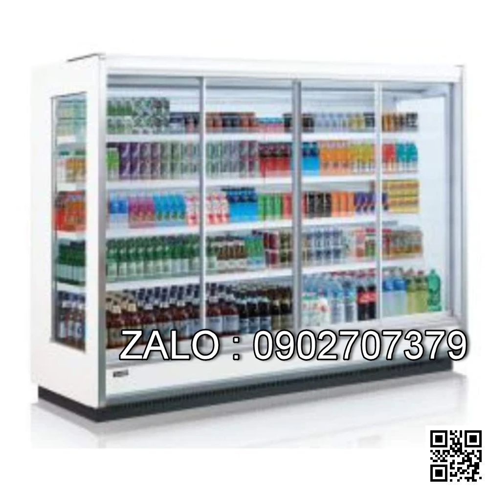 Tủ mát trưng bày nhiều ngăn dạng mở OPO SMC5D2-10S