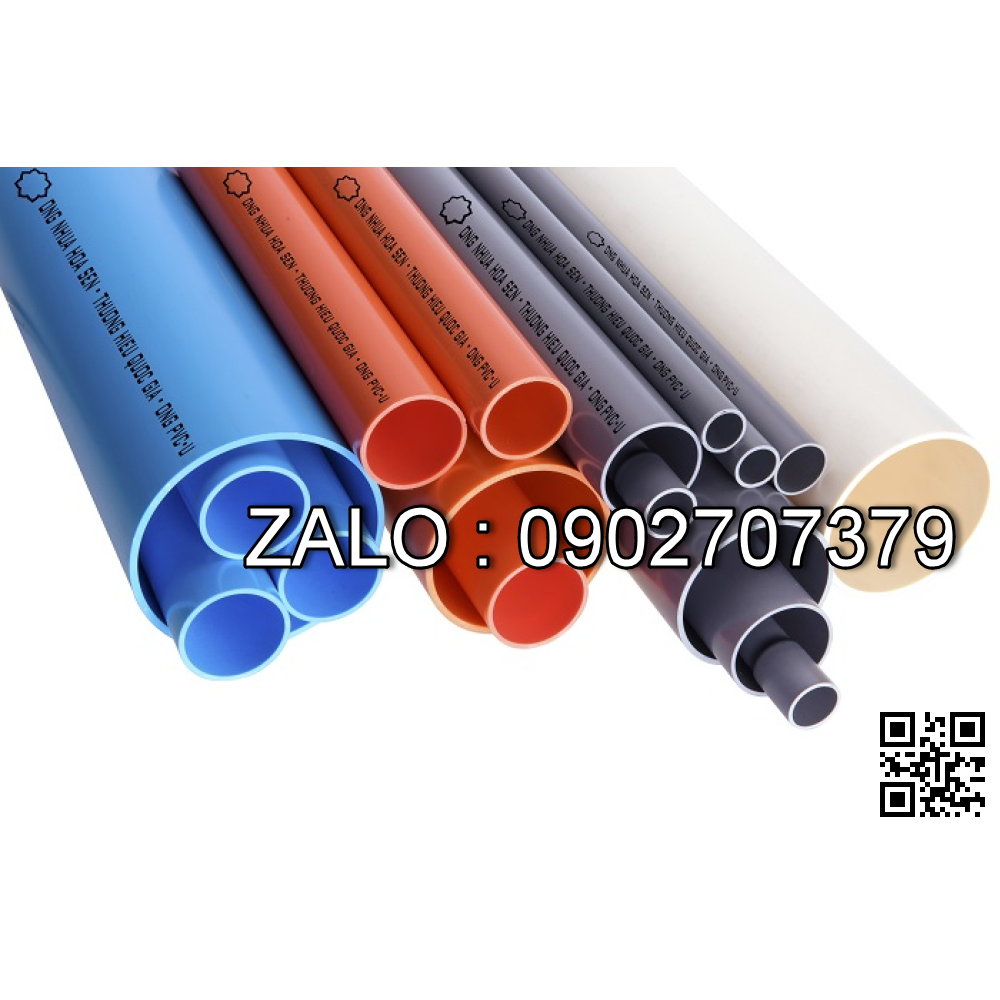 ONG NHUA PVC BINH MINH PHI 220*6.6MM