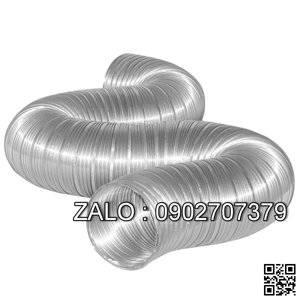 Ống Gió Mềm Vải Tarpaulin - Ống Gió Amiang Lõi Lò Xo