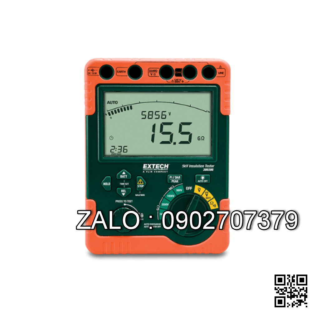 Đồng hồ đo điện trở cách điện Extech 380395