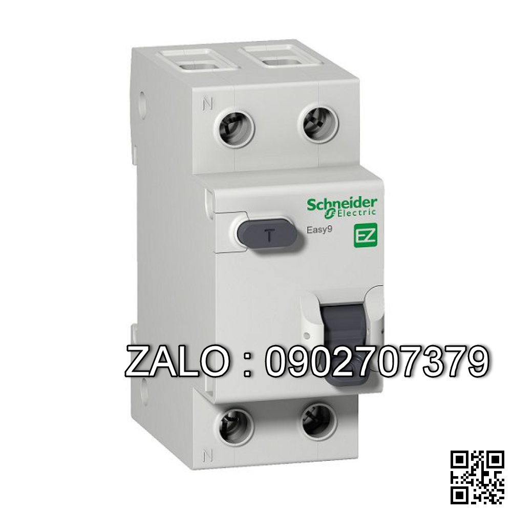 CB chống giật Schneider EZ9D34625 25A 30mA 4.5kA 1P+N